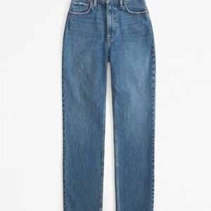 Abercrombie curve love straight 90s Jeans regular length